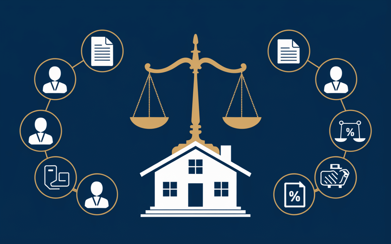 Balance justice droits propriétaires toiture commune