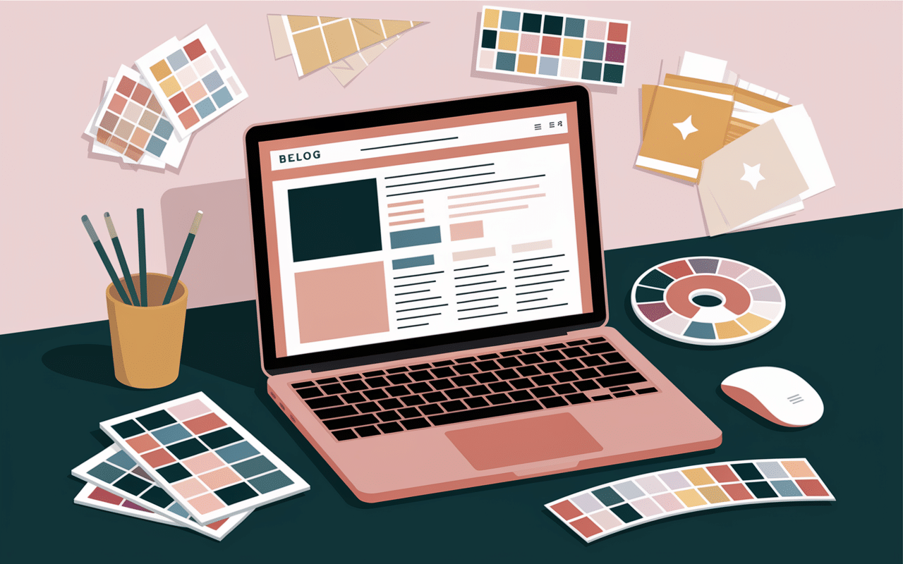 Illustration blog déco Beau Beau Blog