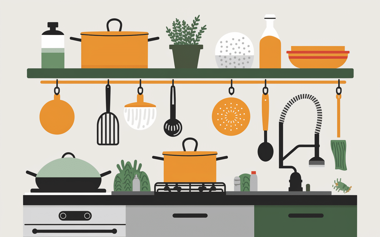 Objets anti-nuisibles cuisine