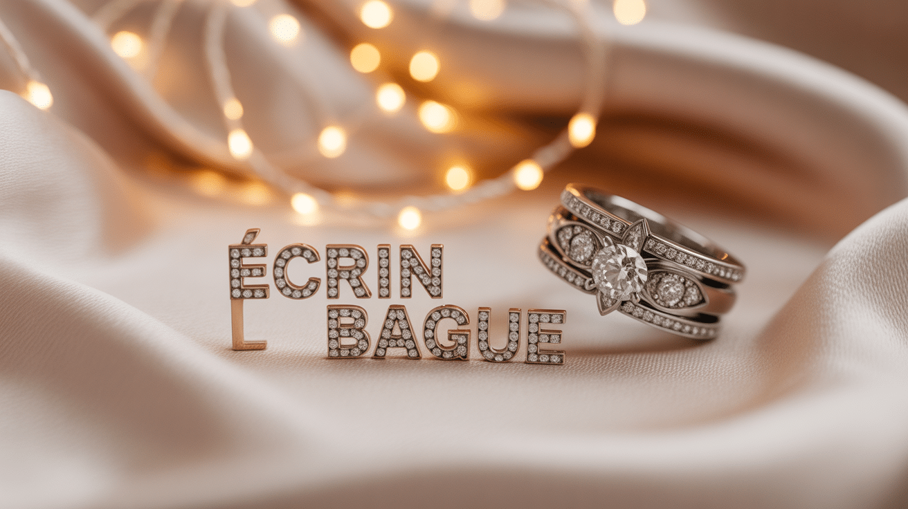 ecrin bague diamant ouvert luxe