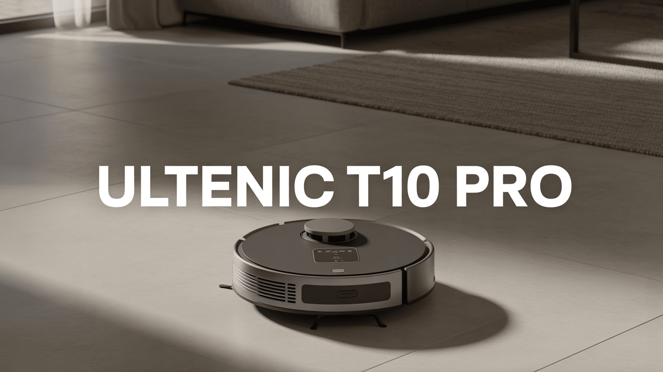 Test 2025] Ultenic T10, notre avis sur ce robot avec station de vidage