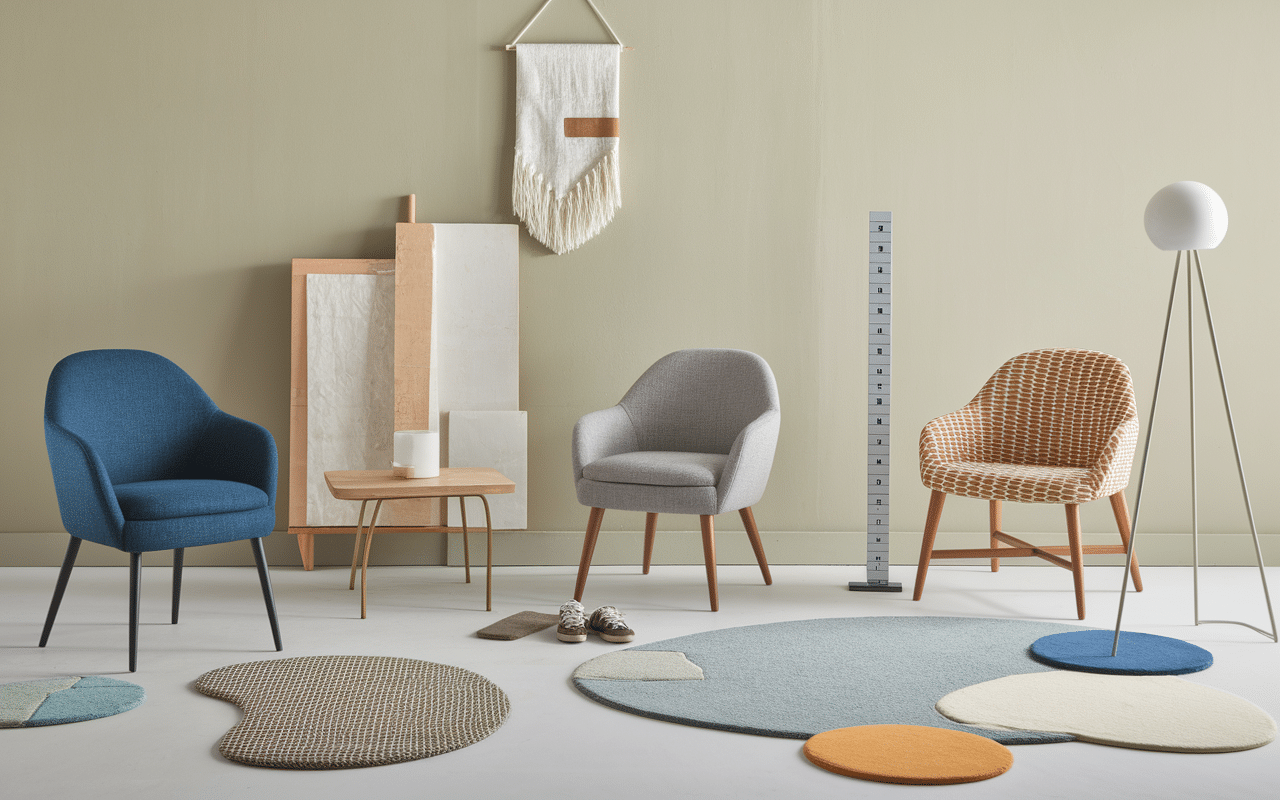 Housse fauteuil sans accoudoir matériaux et mesures