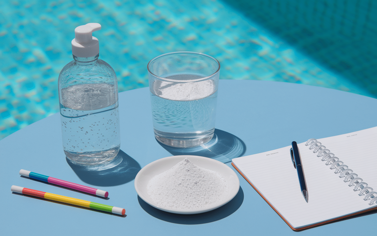 Piscine et bicarbonate de soude dosage et sécurité test eau