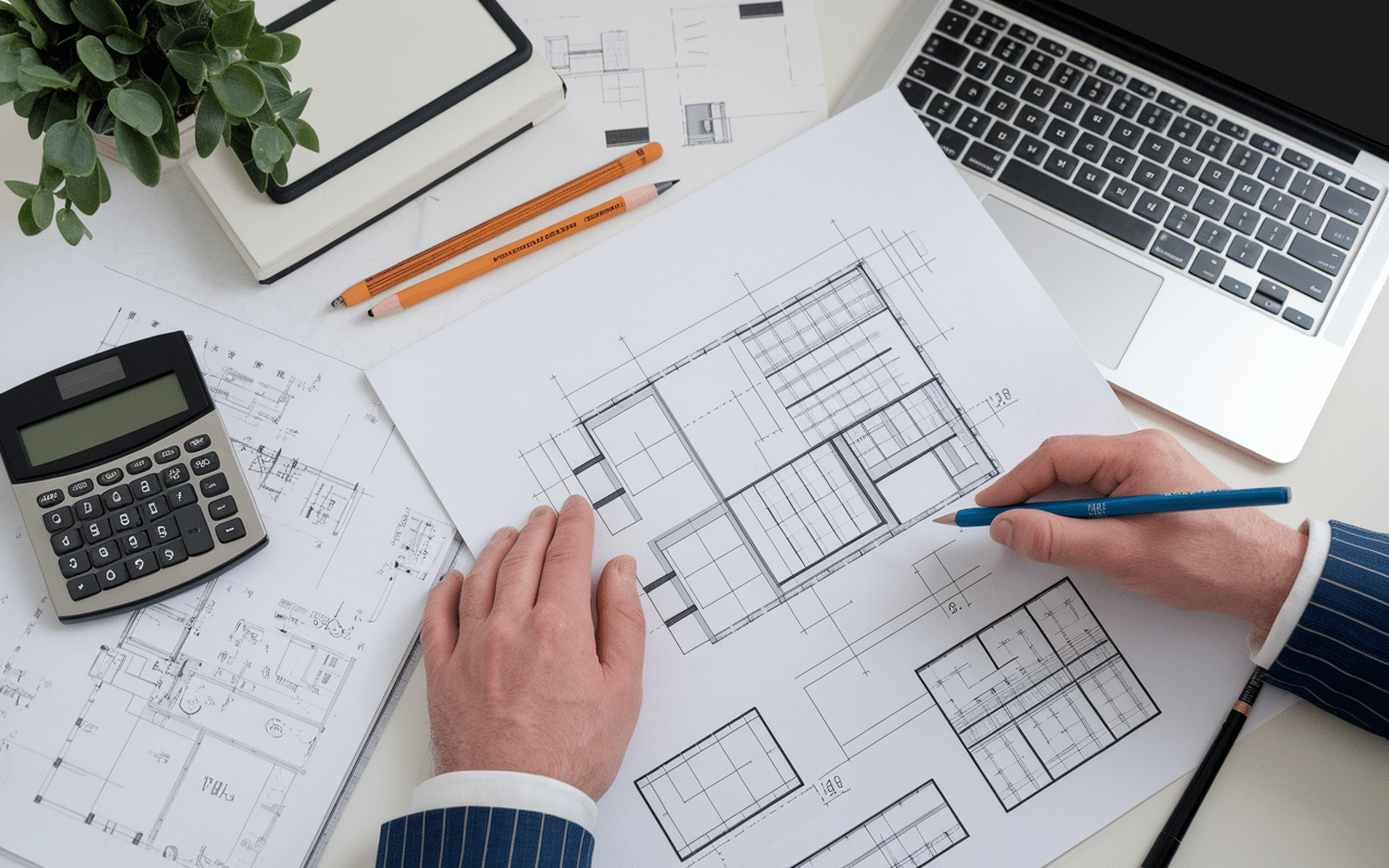 Plans architecte combles aménagés faible hauteur
