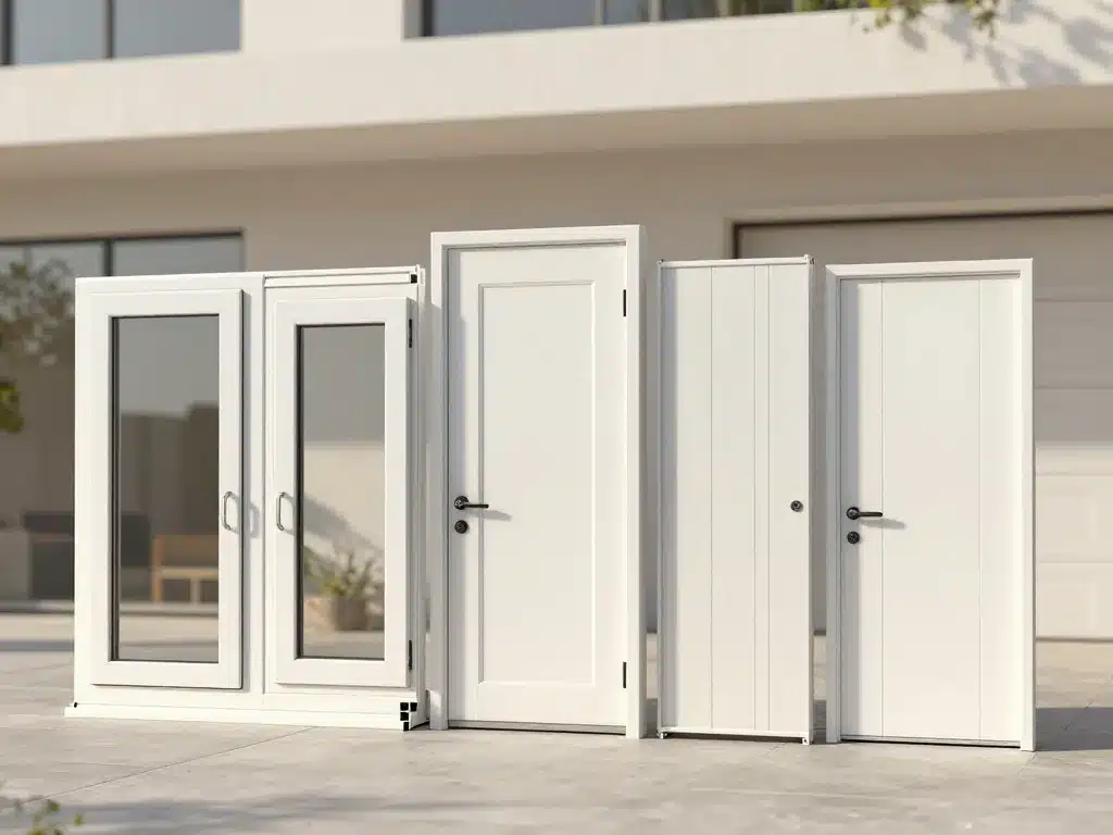 fenêtres portes 9016 ral applications