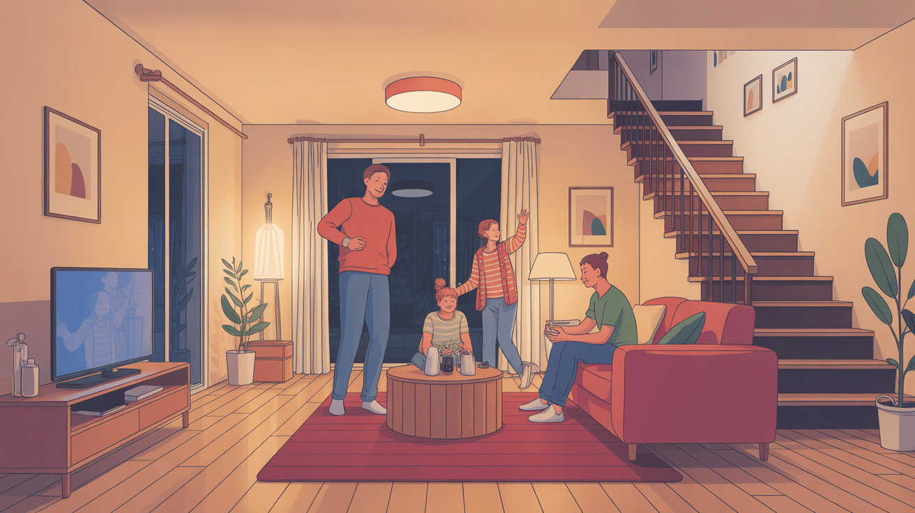 amenagement sous sol avant apres famille espace cosy sous sol