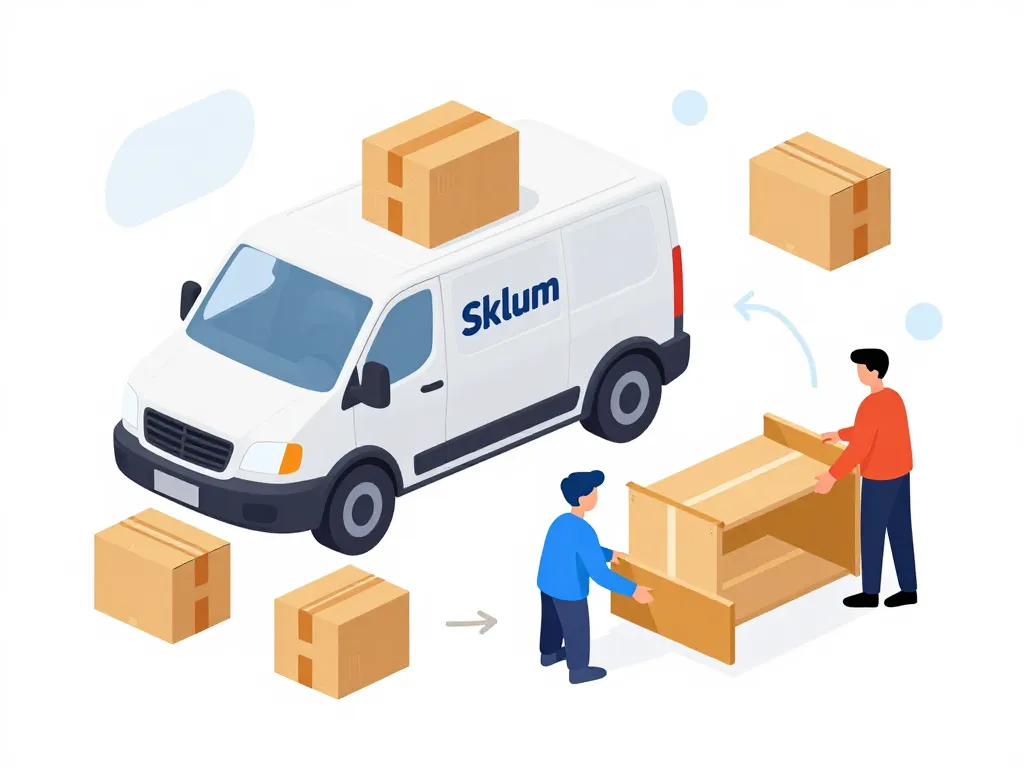 avis sklum livraison montage expérience client