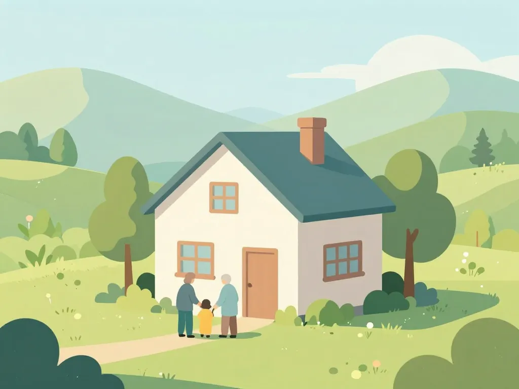 avis sur calm comme à la maison la chapelle-aux-filtzméens illustration concept