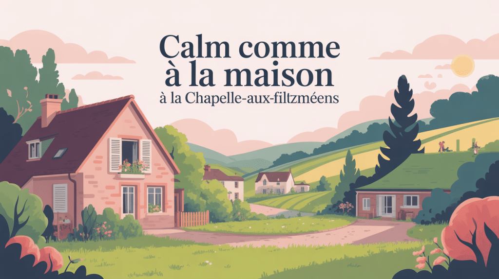 avis sur calm comme à la maison la chapelle-aux-filtzméens illustration guide