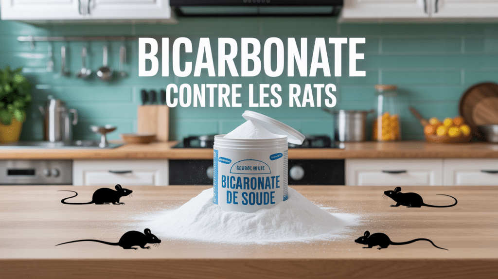 bicarbonate de soude pour tuer les rats boîte ouverte et rats autour