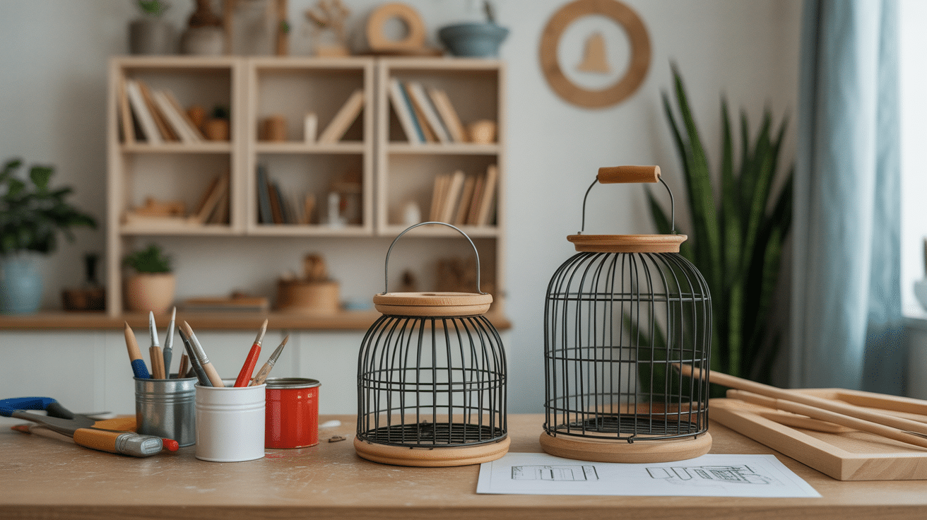 Atelier DIY transformation cagettes en meubles pratiques