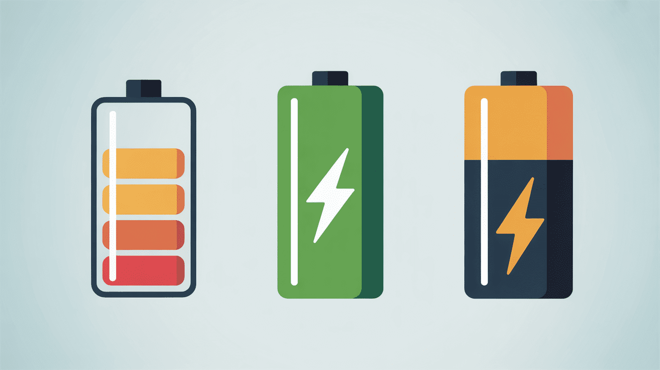 visuel comparatif batterie pour volet roulant solaire velux