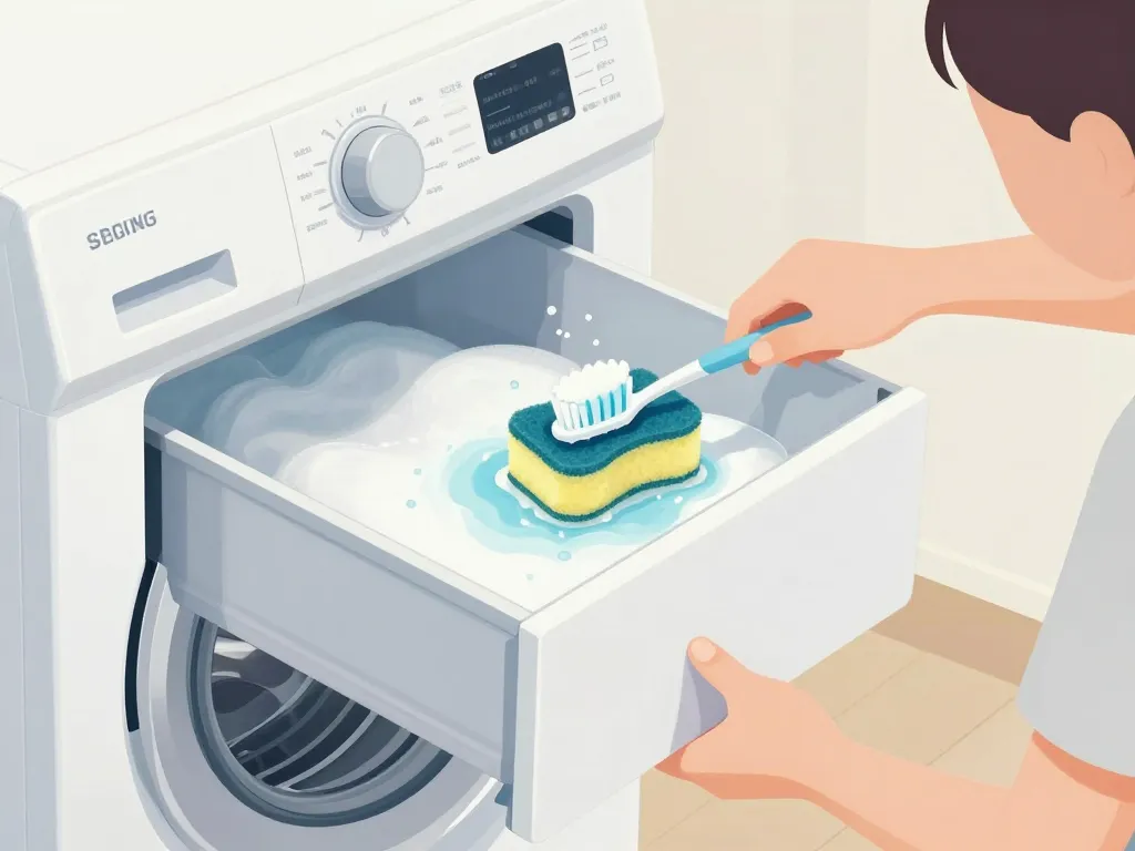 dans quel compartiment mettre la lessive entretien tiroir lave-linge