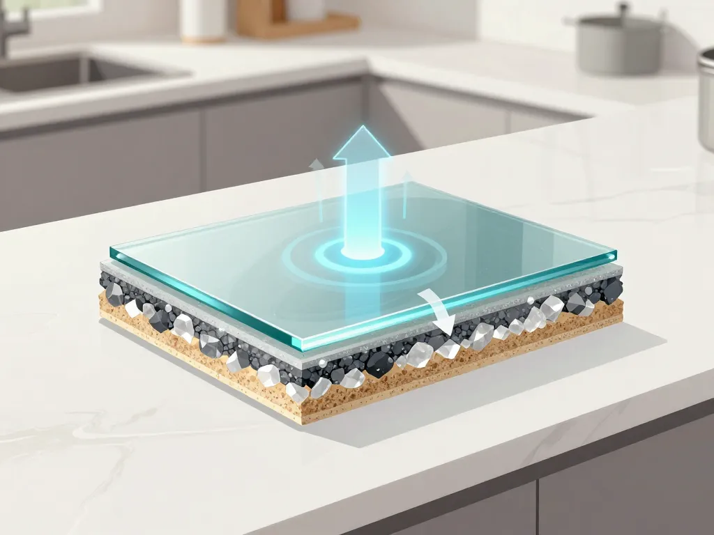diagramme dekton plan de travail structure et solidité