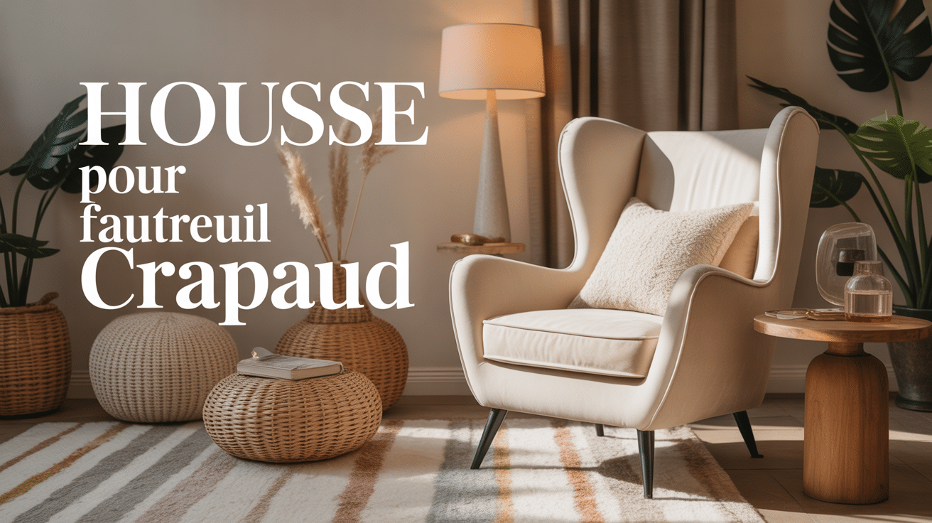 Housse pour fauteuil crapaud ikea élégante dans salon cosy