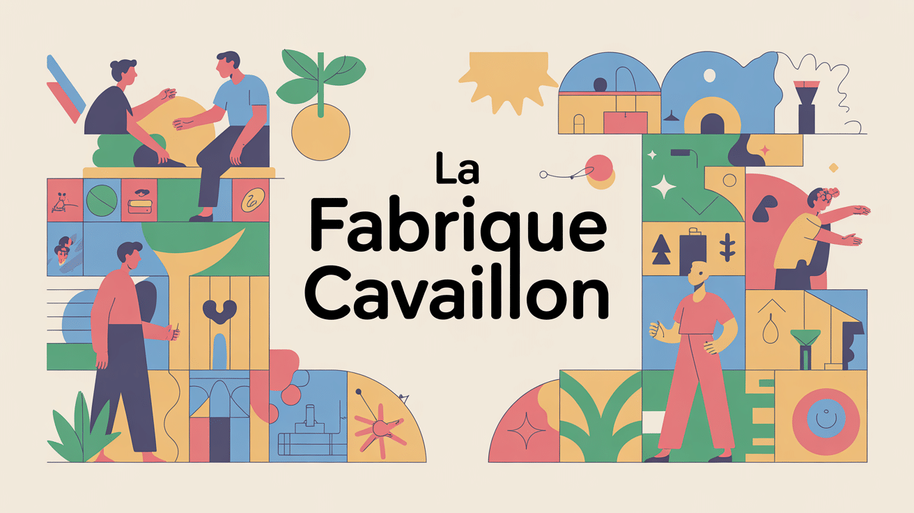 illustration esprit collaboratif la fabrique cavaillon