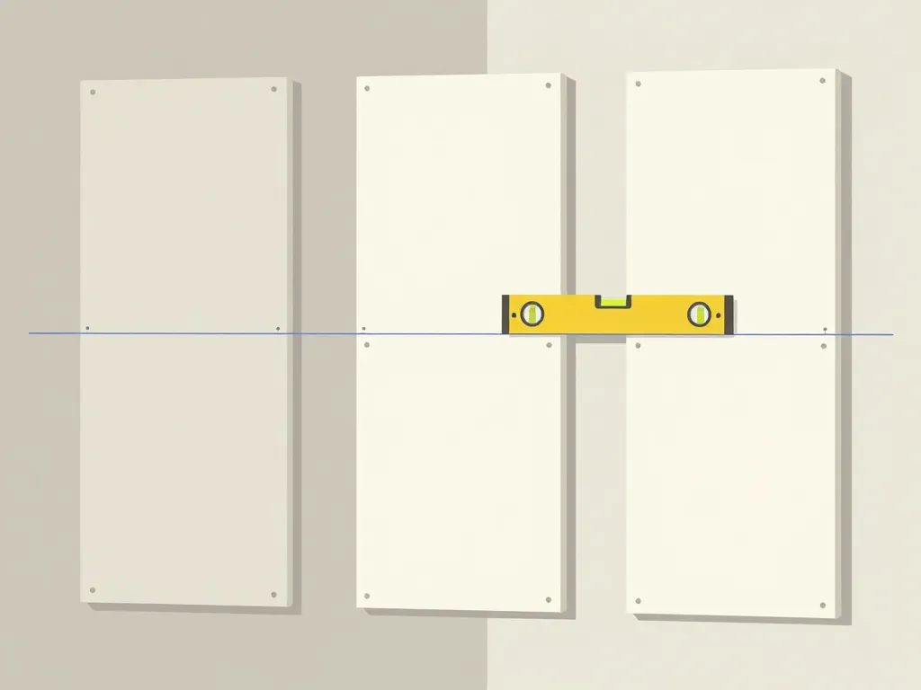 diagramme installation ldeo interieur fixation murale