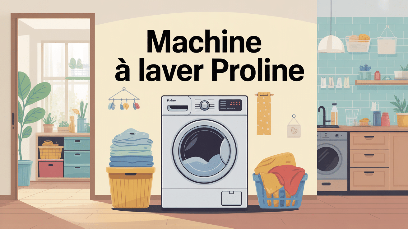 machine a laver proline illustration achat et utilisation