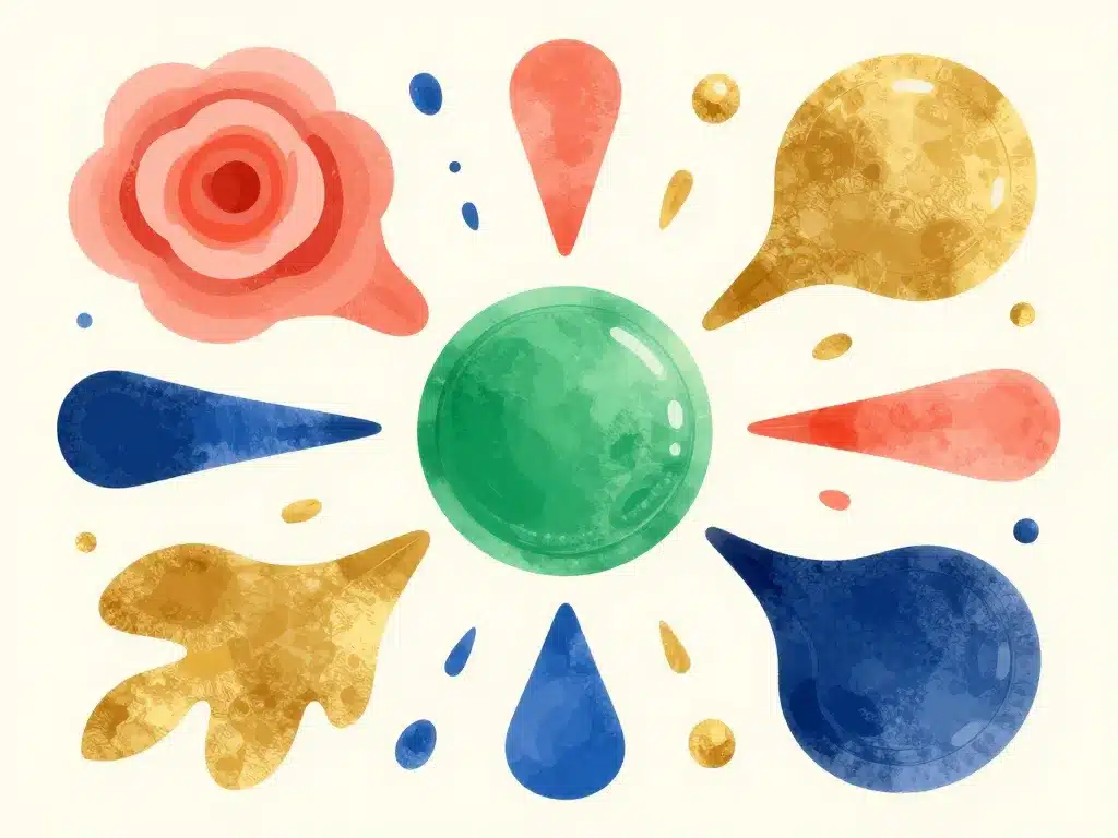 Quel couleur avec le vert d'eau couleurs créatives