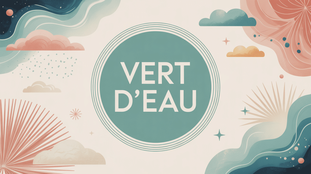 Quel couleur avec le vert d'eau décoration et mode