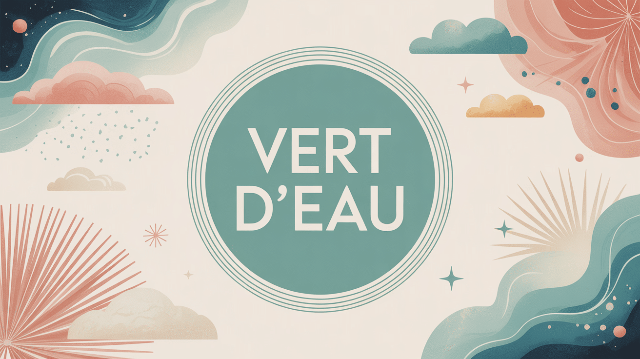 Quel couleur avec le vert d'eau décoration et mode