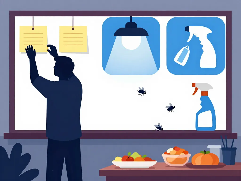 mouche à la maison pièges et protections