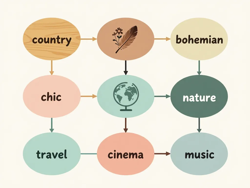 diagramme catégories thème pour le mariage varié