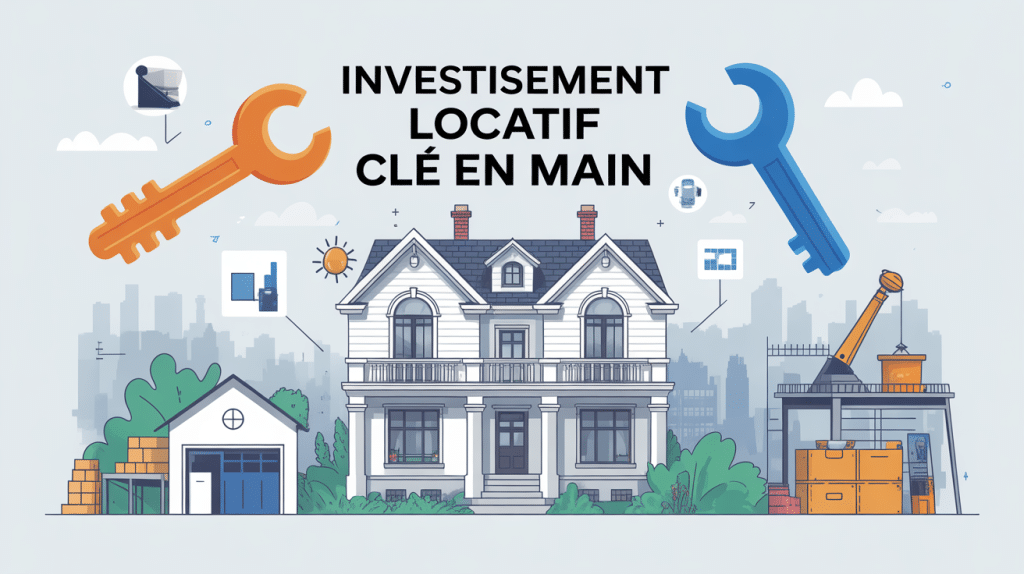 Illustration loca investissement locatif clé en main moderne