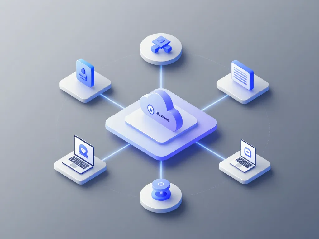 Diagramme lybox immo intégrations CRM portails
