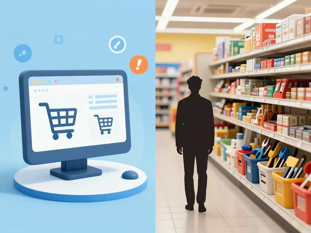 parkside destockage en ligne et magasin illustration