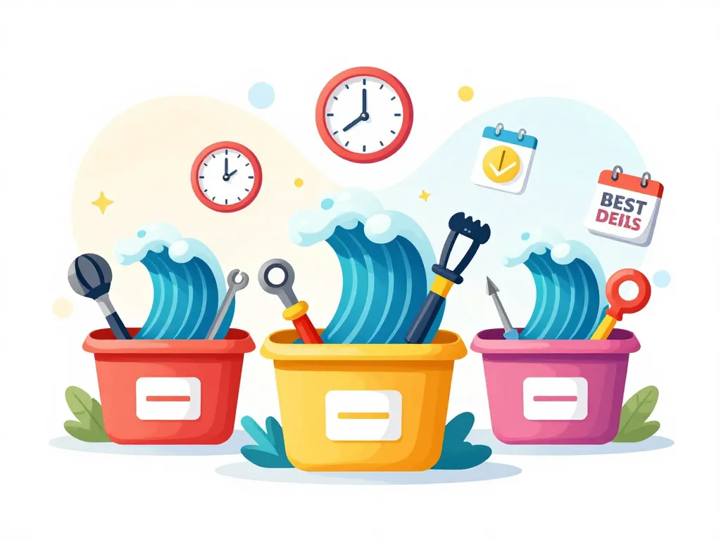 parkside destockage promo calendrier illustration