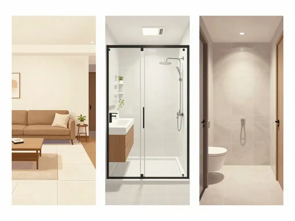 Exemples tarif pose carrelage 60x60 au m2 pièces différentes