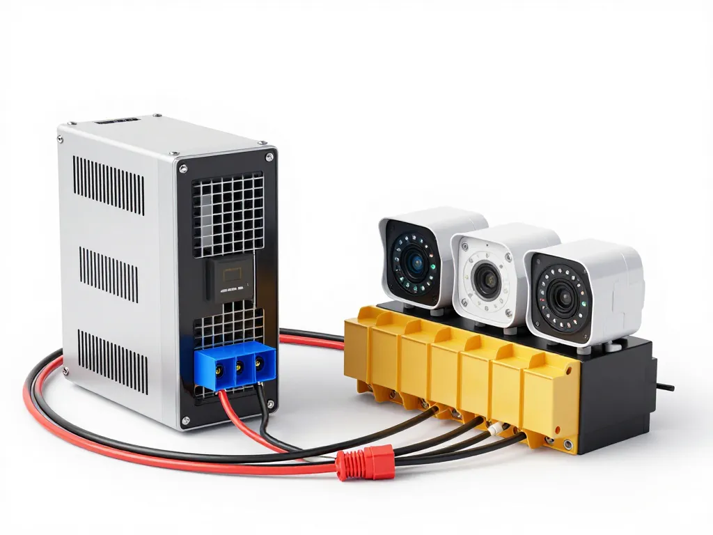 Installation sécurisée transformer du 220v en 12v