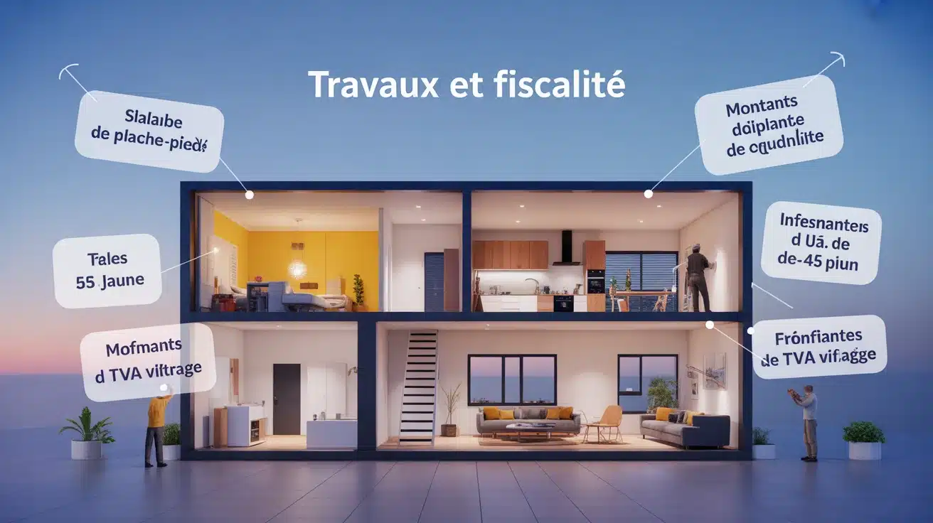 travaux maison impots rénovation fiscalité