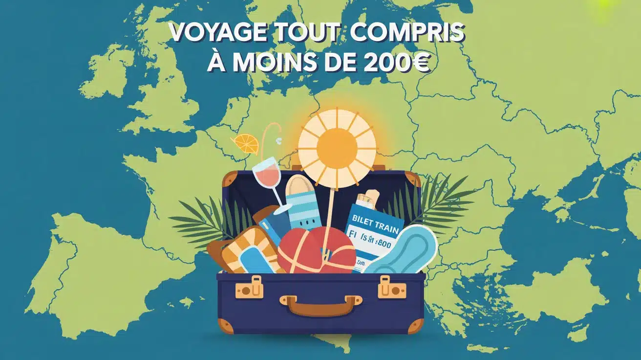 voyage 200 euros tout compris valise vacances