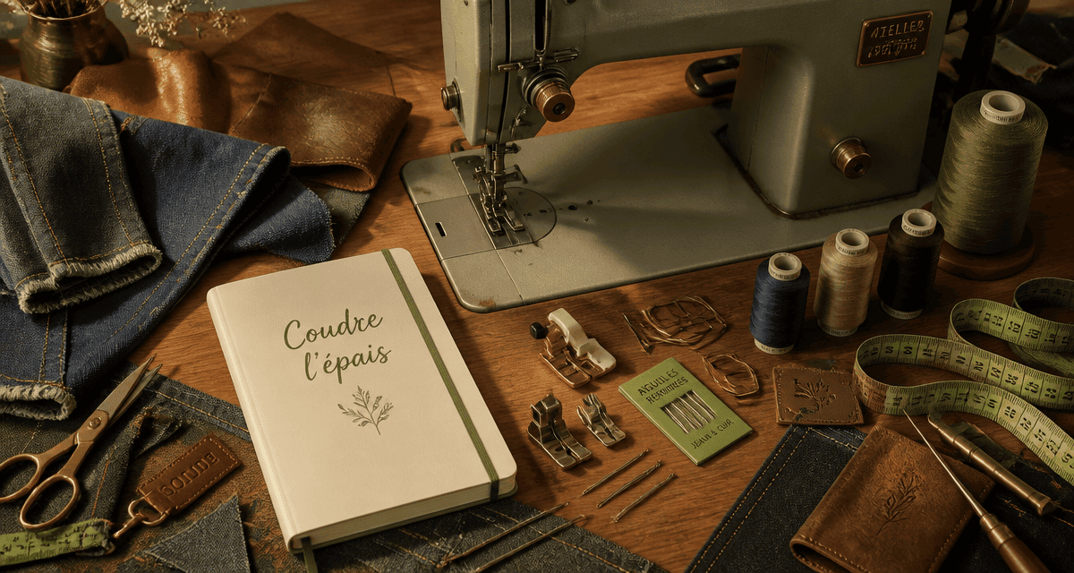 quelle machine à coudre choisir pour tissus épais, machine robuste, accessoires couture
