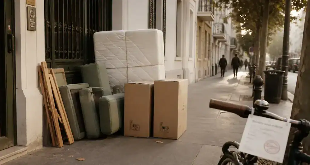 Encombrant Toulon : canapé et matelas prêts pour la collecte 2 m³ maximum