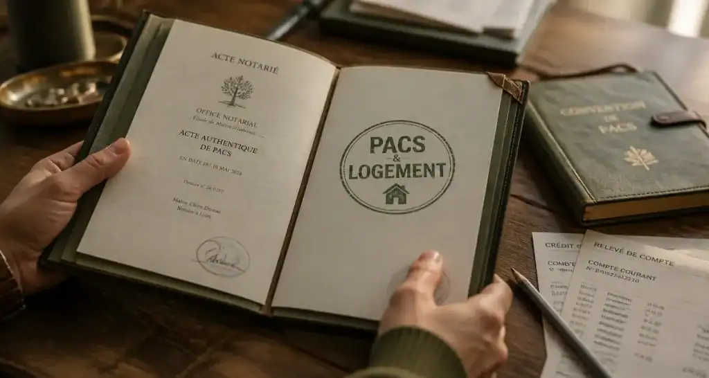 PACS avantage achat immobilier : acte notarié et convention PACS