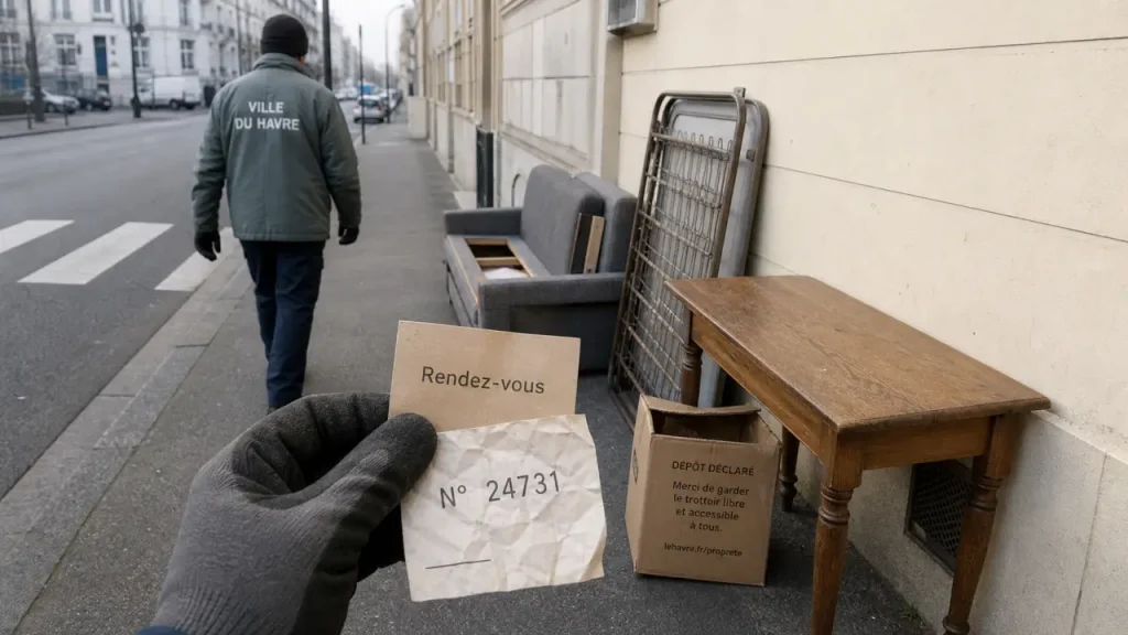 3 objets maximum et dépôt avant 7h : les règles des encombrants au Havre