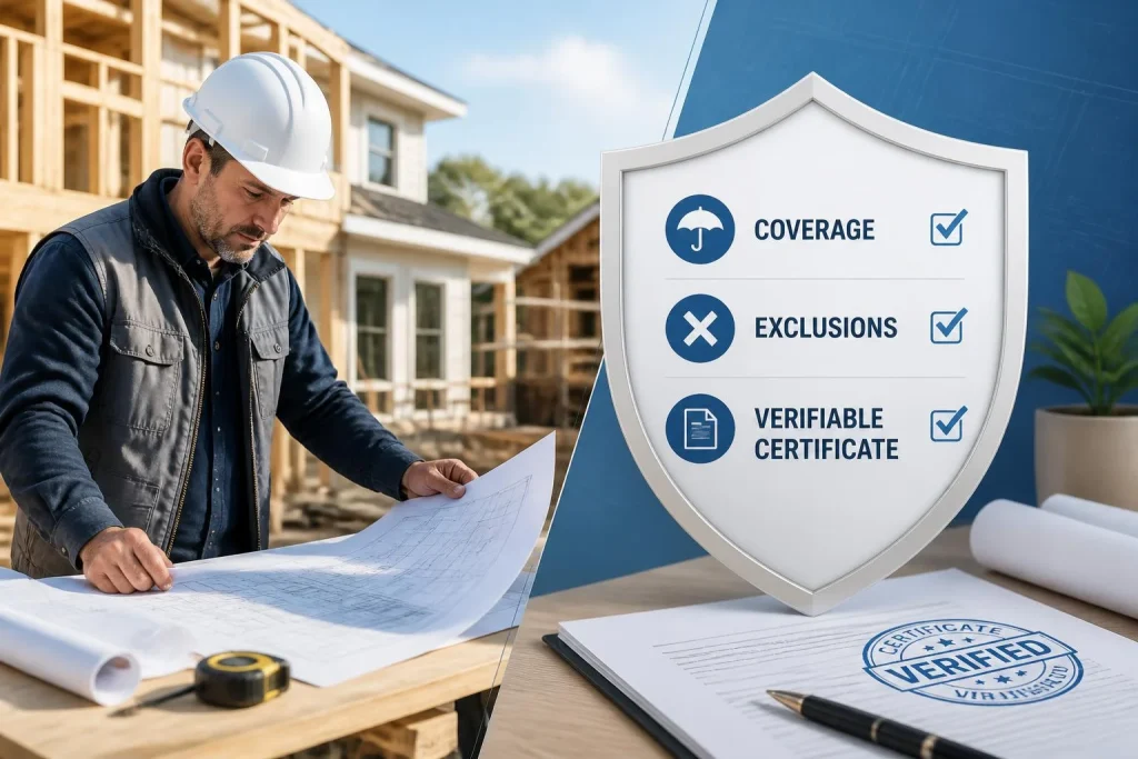 Assurance décennale pour vos travaux : franchise, exclusions et attestation à vérifier avant de signer
