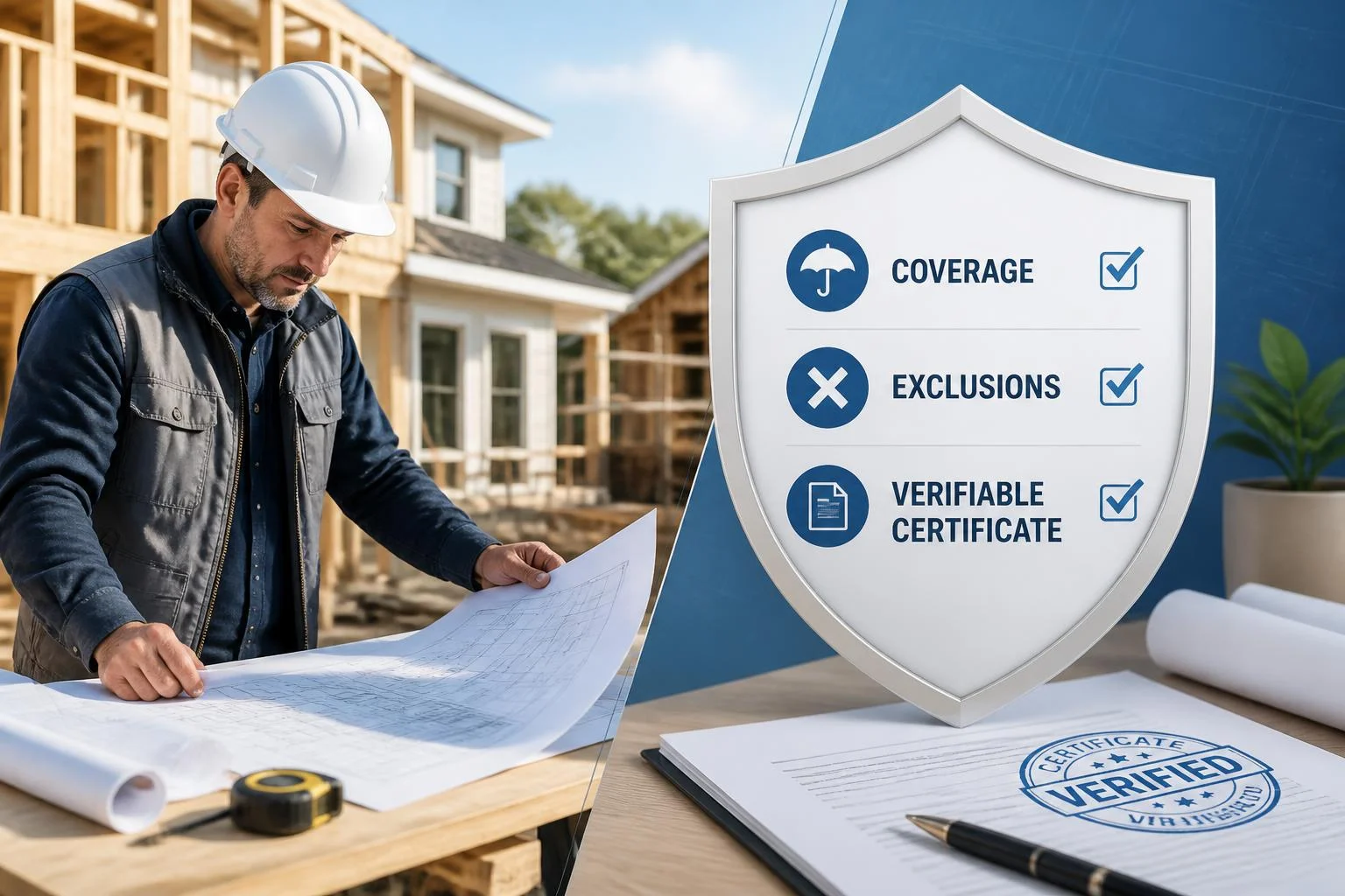 Assurance décennale : franchise, exclusions, attestation