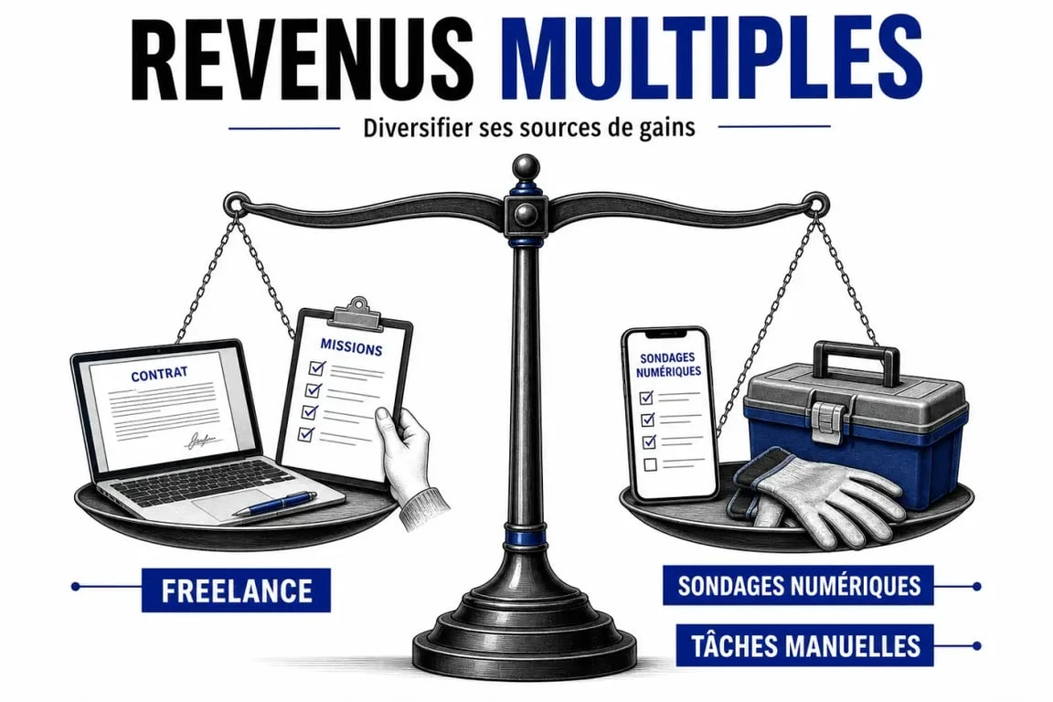 Diversifier ses sources de revenus pour arrondir ses fins de mois
